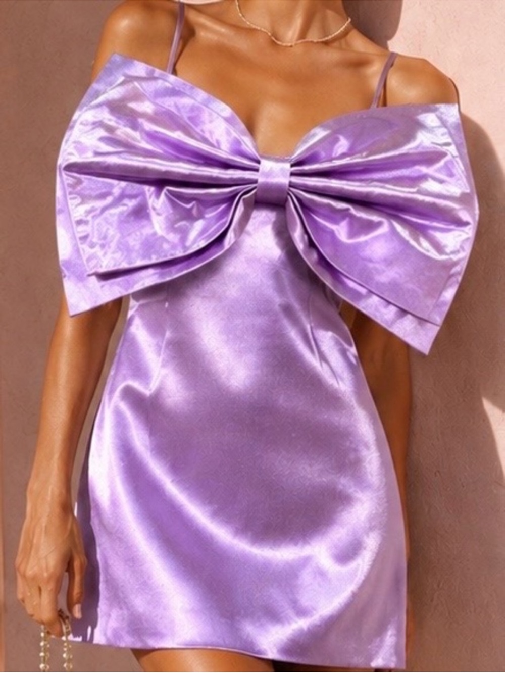 Elliatt Lilac Ember Mini Dress Size Small